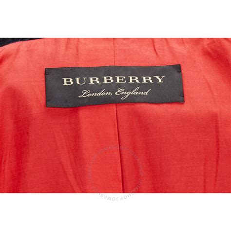 Burberry Men's Velvet Collar Doeskin Wool Double